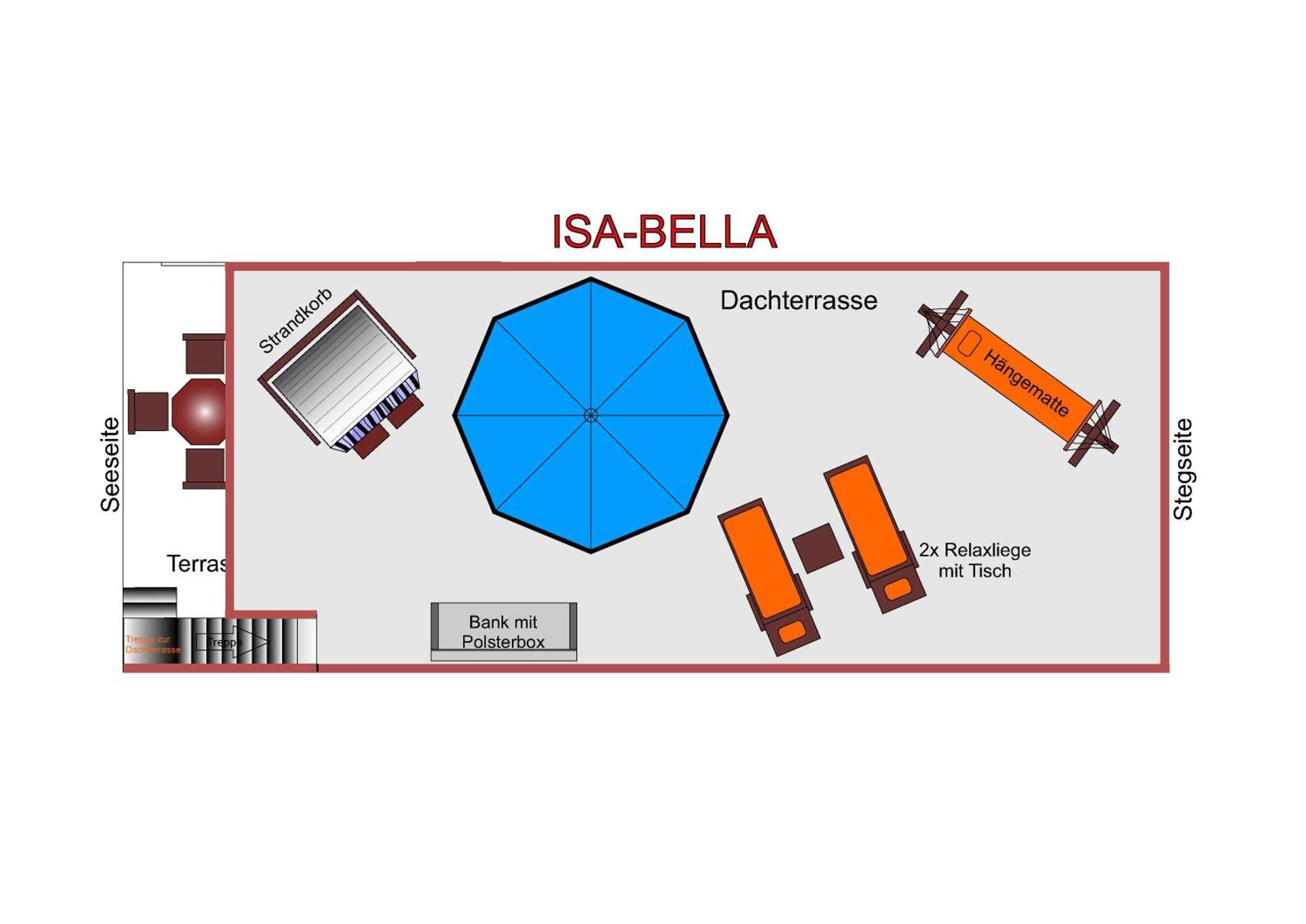 Hausboot Isa-Bella Hotel Burg  Luaran gambar